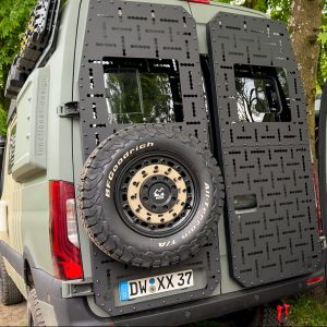 Heckträger links & rechts + Reserveradhalter Mercedes Sprinter