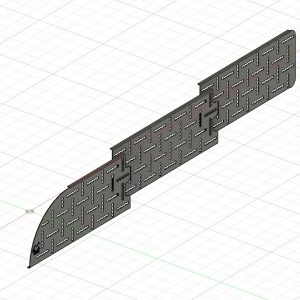 Seitenplatte Modulsystem Universal